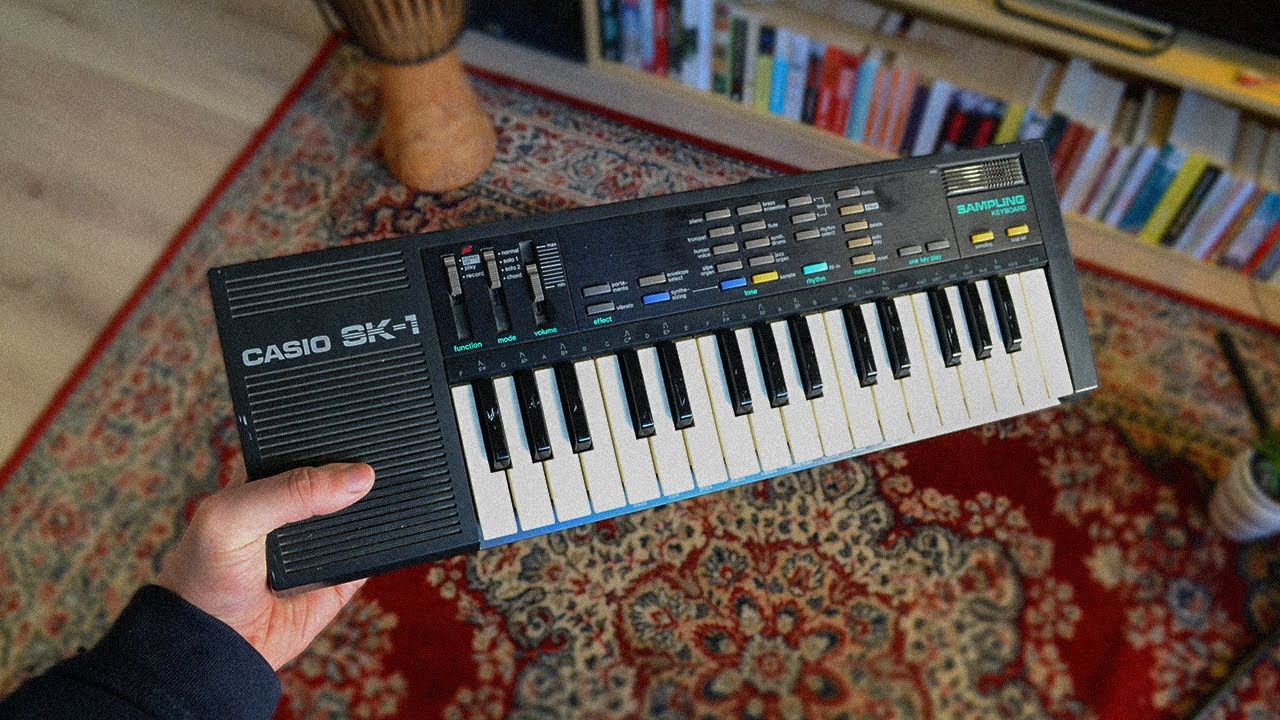 I Tried Producing with a 40-Year-Old Keyboard (Casio SK-1)