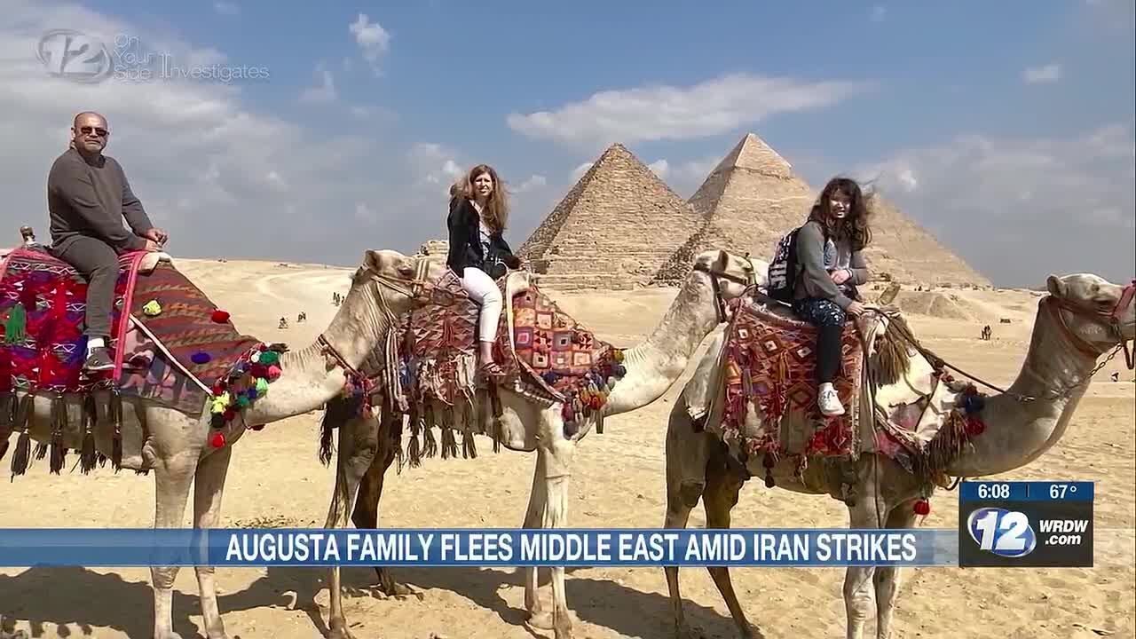 Augusta family flees Middle East as U.S. launches Operation Epic Fury