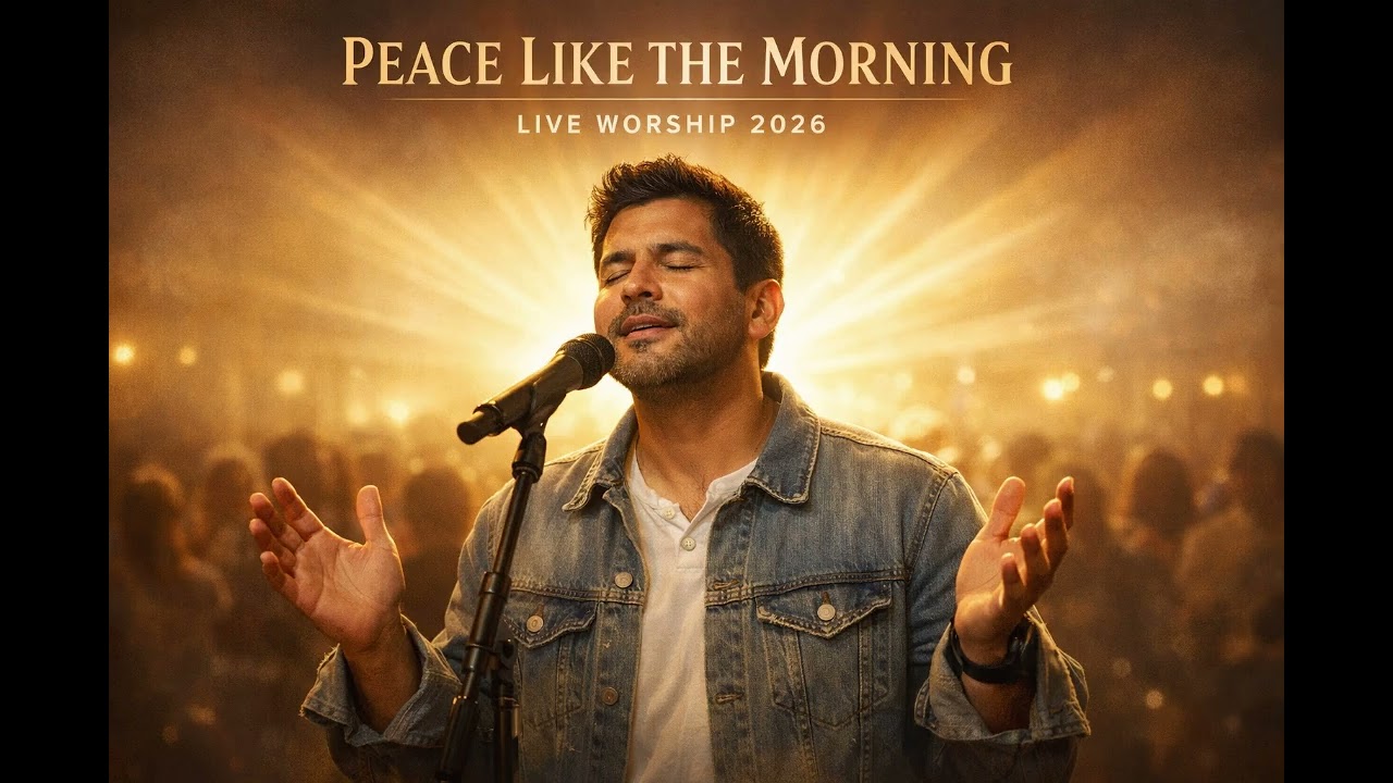 Peace Like the Morning | Live Gospel Worship 2026 | Male Christian Song of Hope