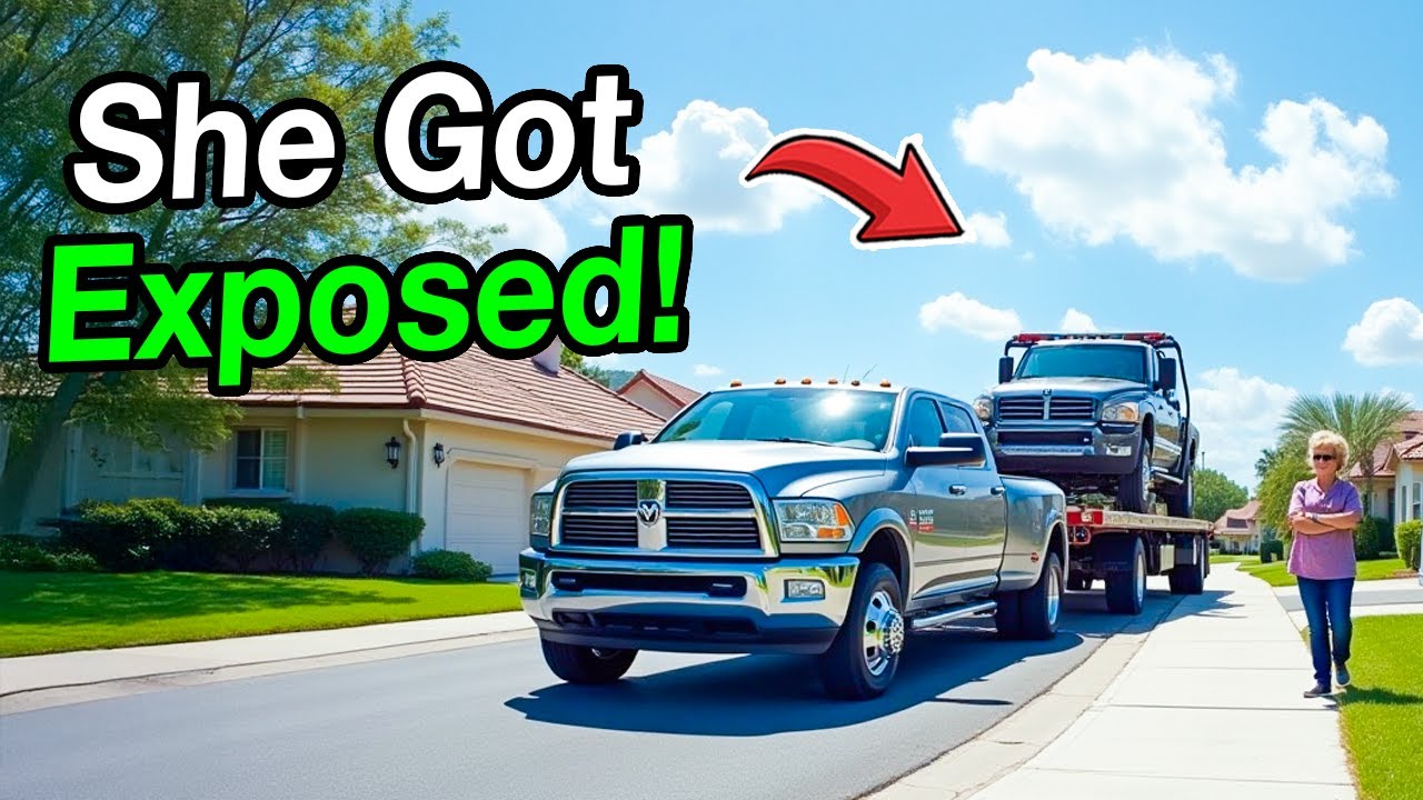 HOA Karen Towed My Diesel Truck from My Driveway Claimed Only Gas Cars Were Allowed!