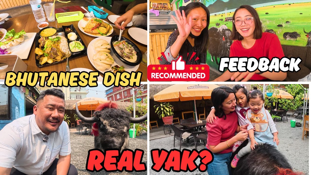 YOU'LL LOVE THIS CAFE || YAK GARDEN KITCHEN || BHUTANESE DISH || TIBETAN VLOGGER 2025