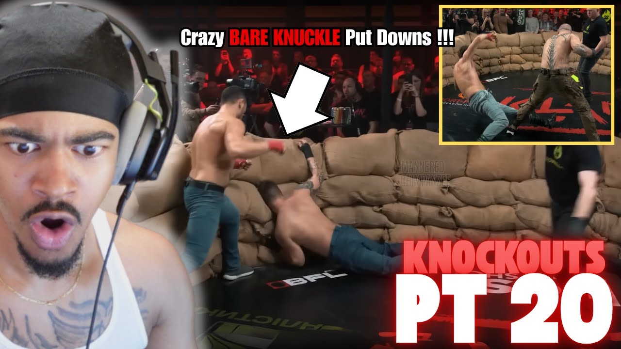 Crazy Bare Knuckle Put Downs | KnockOuts pt 20