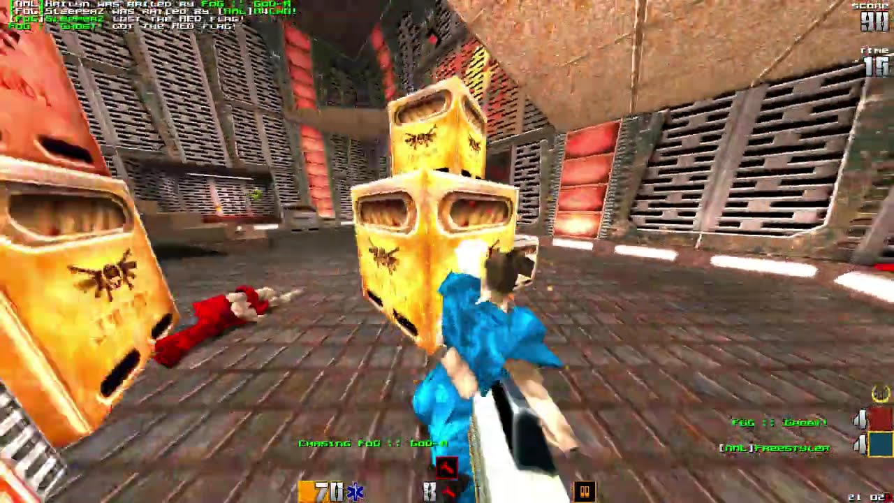 Quake 2 Chile ~ CTF ~ NML vs FoG mapa 1 q2ctf1 [08 Septiembre 2003]