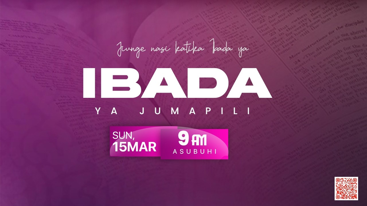 IBADA YA JUMAPILI -TAREHE 15.03.2026