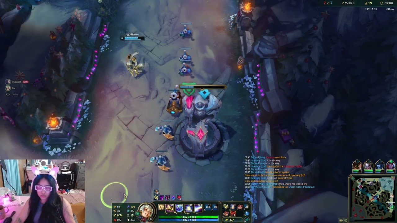 12/13/2025 - Lux Support - 5/9/13 | 54.4% KP - Solo Ranked - nomebby#na1 - -26LP Gold 2