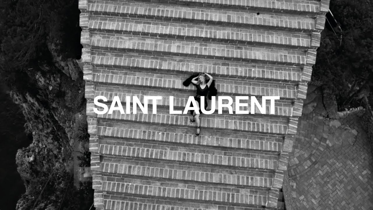 SAINT LAURENT - SPRING 2018 - KATE MOSS