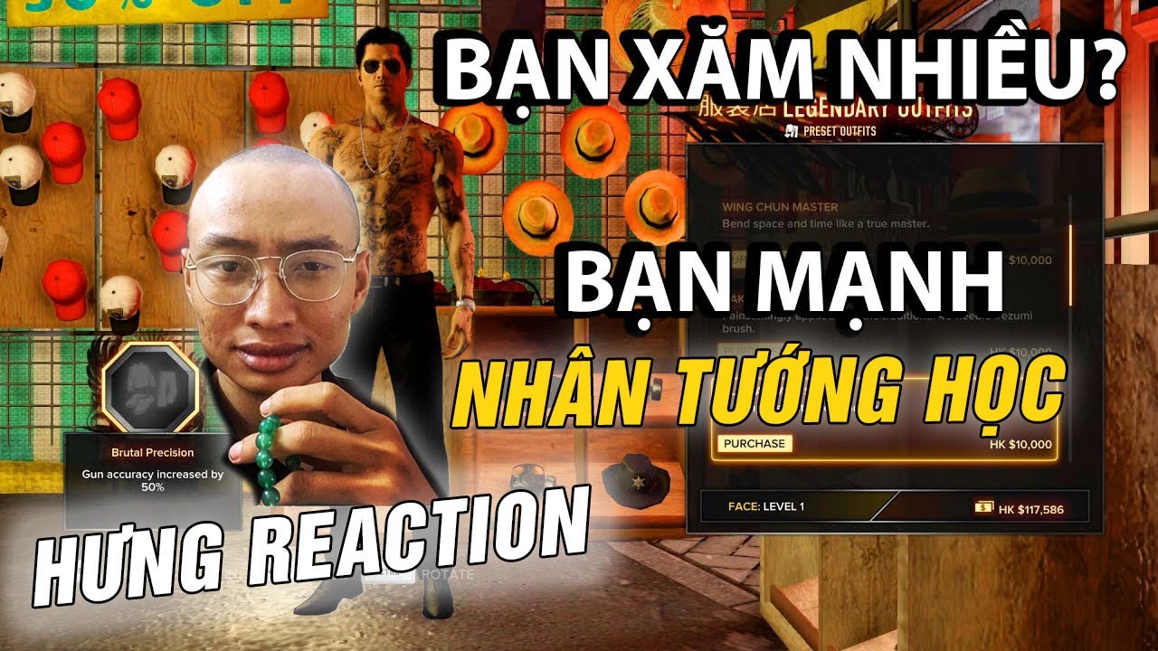 HƯNG REACTION || GNDTT x SLEEPING DOGs x PHẦN CUỐI
