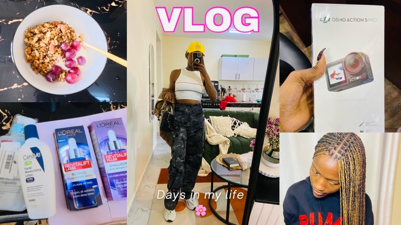 VLOG🌸: ПОЛУЧЕНИЕ DJI OSMO ACTION 5 ||УХОД ЗА ВОЛОСАМИ||НОВЫЙ УХОД ЗА КОЖЕЙ Дневники жизни в одино...