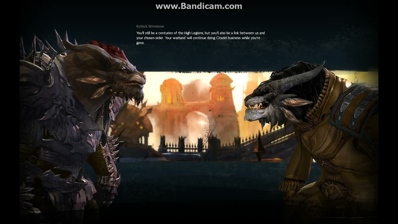 Guild Wars 2 - Engineer - Meeting in Hero's Canton - Black Citadel