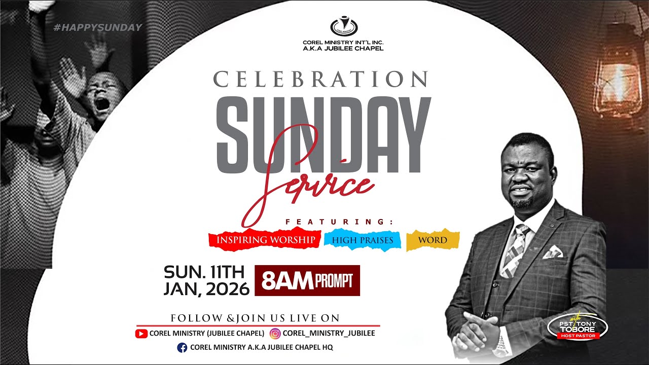 SUNDAY CELEBRATION SERVICE || 2026 TAKE OVER CONFERENCE || DAY 7