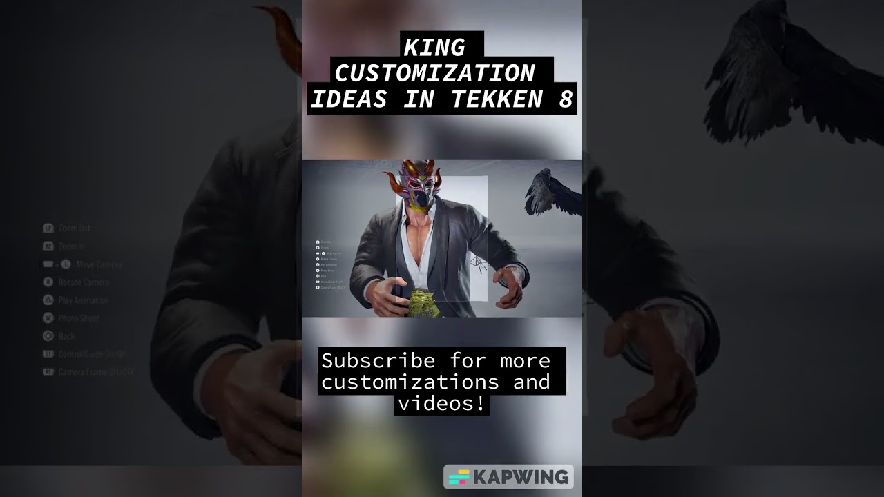 Tekken 8 King customization ideas #t8 #tekken8