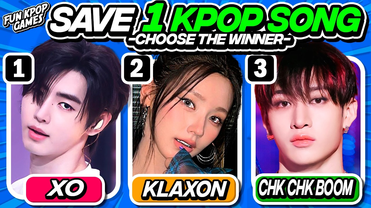 ✨SAVE ONE KPOP SONG: PART 7 [ SAVE ONE DROP ONE ]✨- FUN KPOP GAMES 2024