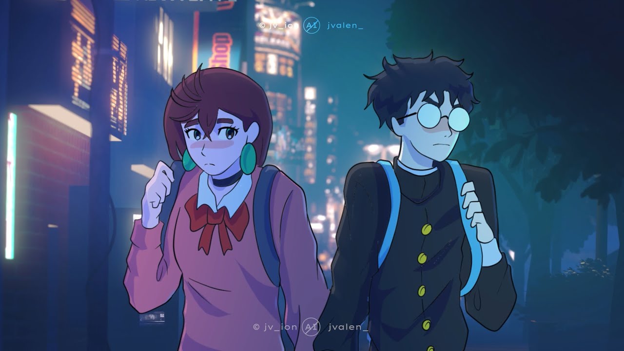 Momo and Ken Walks Home Together | Dandadan Fan Animation 