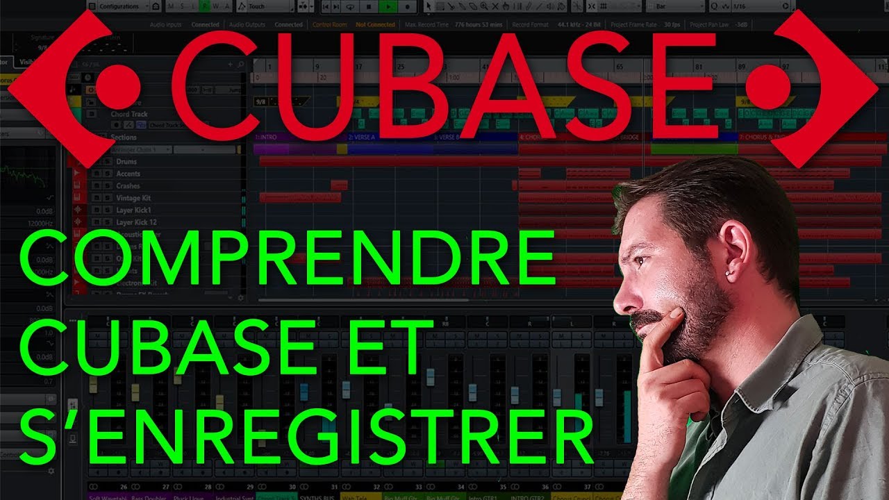 Tutoriel CUBASE débutant Gratuit : Comprendre Cubase et s'enregistrer