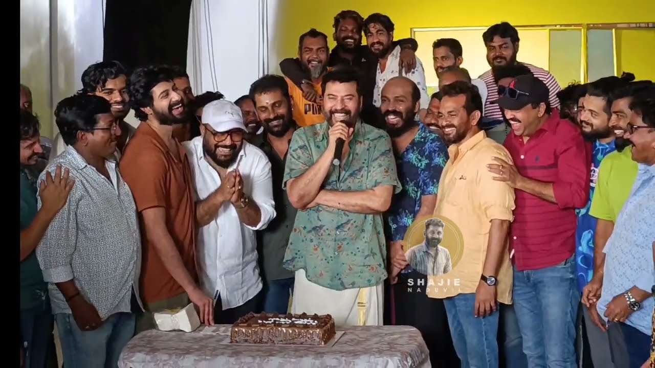 ടർബോ സെറ്റിലെ പുതുവത്സരാഘോഷം, മമ്മൂക്ക വന്നത് കേക്കുമായി.. Mammooty Celebrating New Year |Turbo