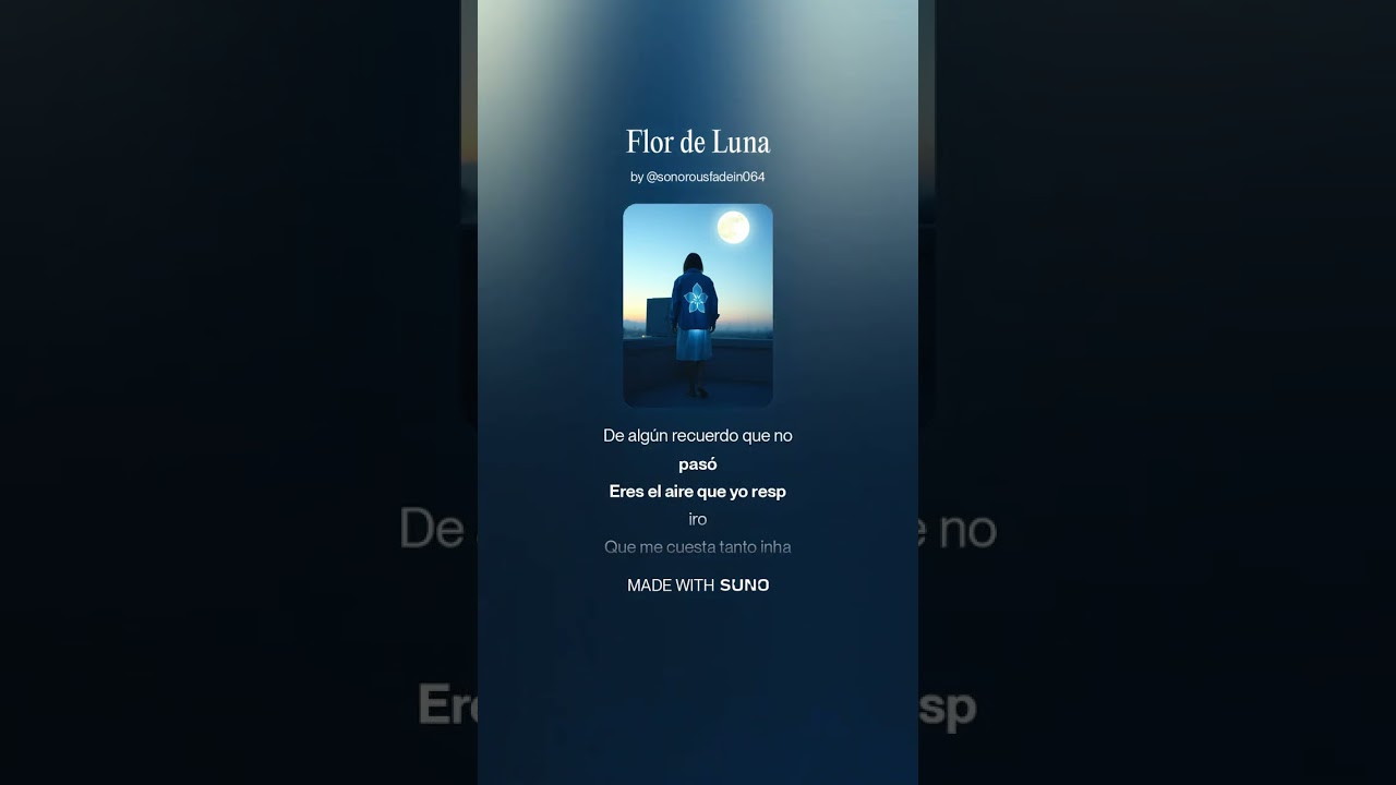 Flor de luna (letra y musica de Pedro Musat)