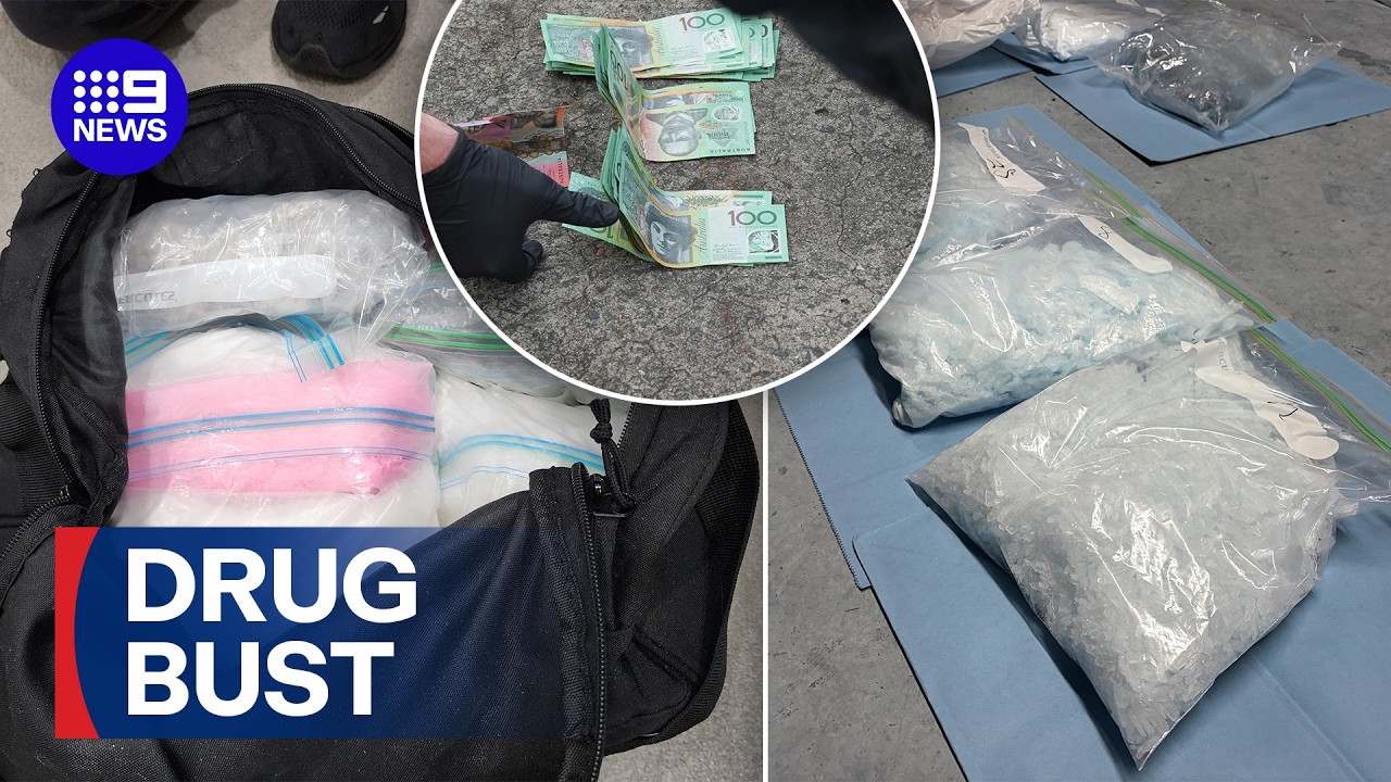 Police bust a $21 million drug ring | 9 News Australia