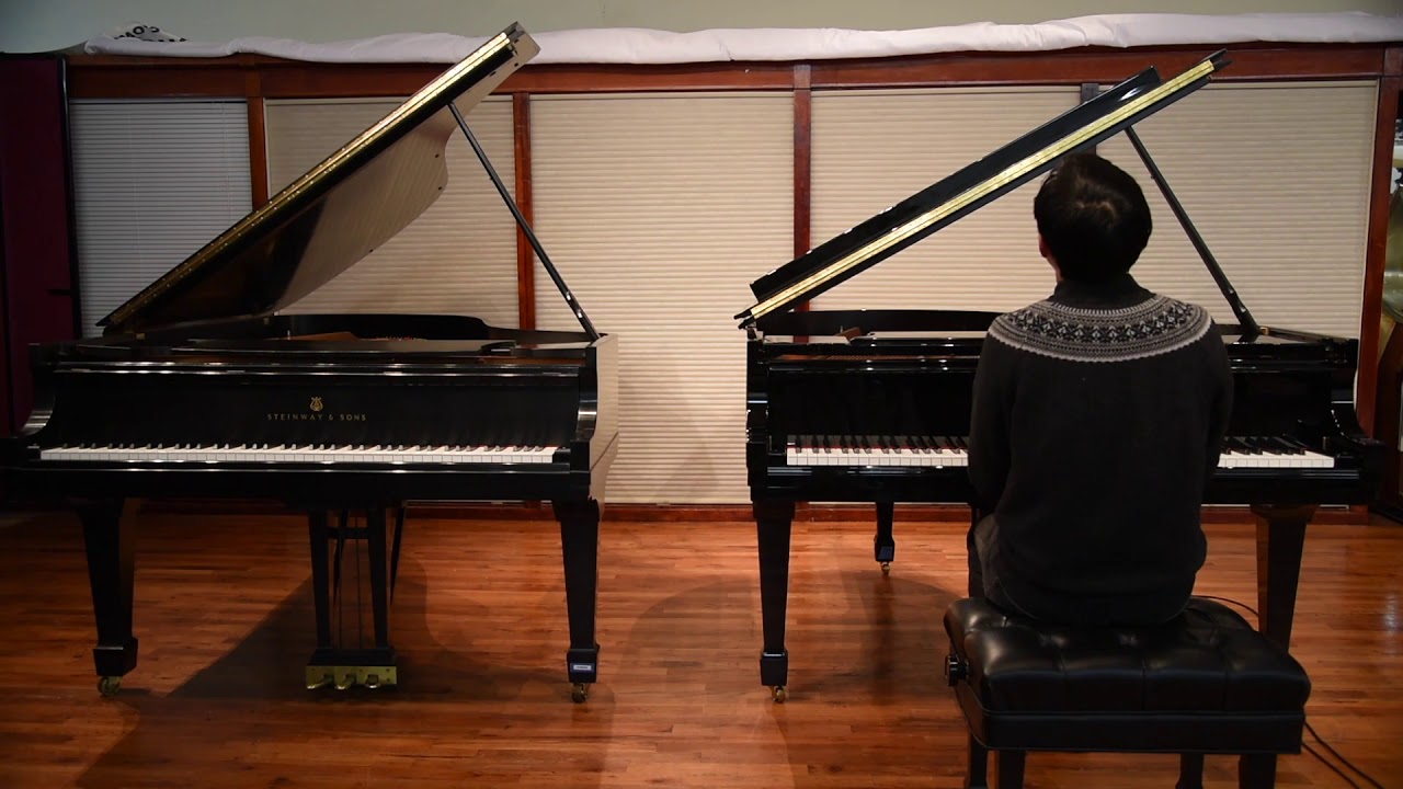 Steinway piano Sound Comparison ( Model B vs Model O)