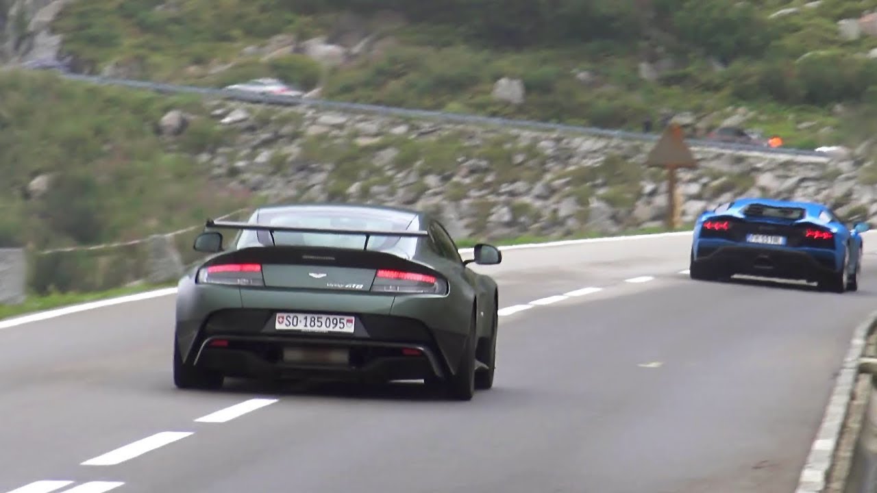 Aston Martin GT8 - LOUD Sound and Accelerations