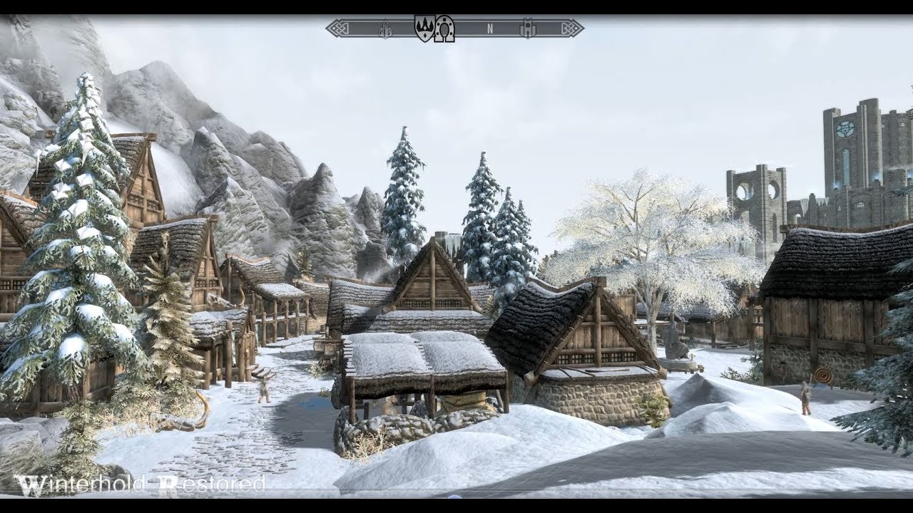 Winterhold Restored - Skyrim Special Edition Overhaul Mod