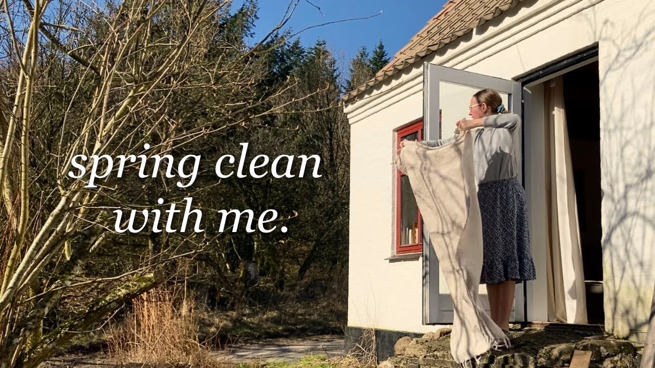 #9 deep cleaning our danish farmhouse // no talking, just scrubbing
