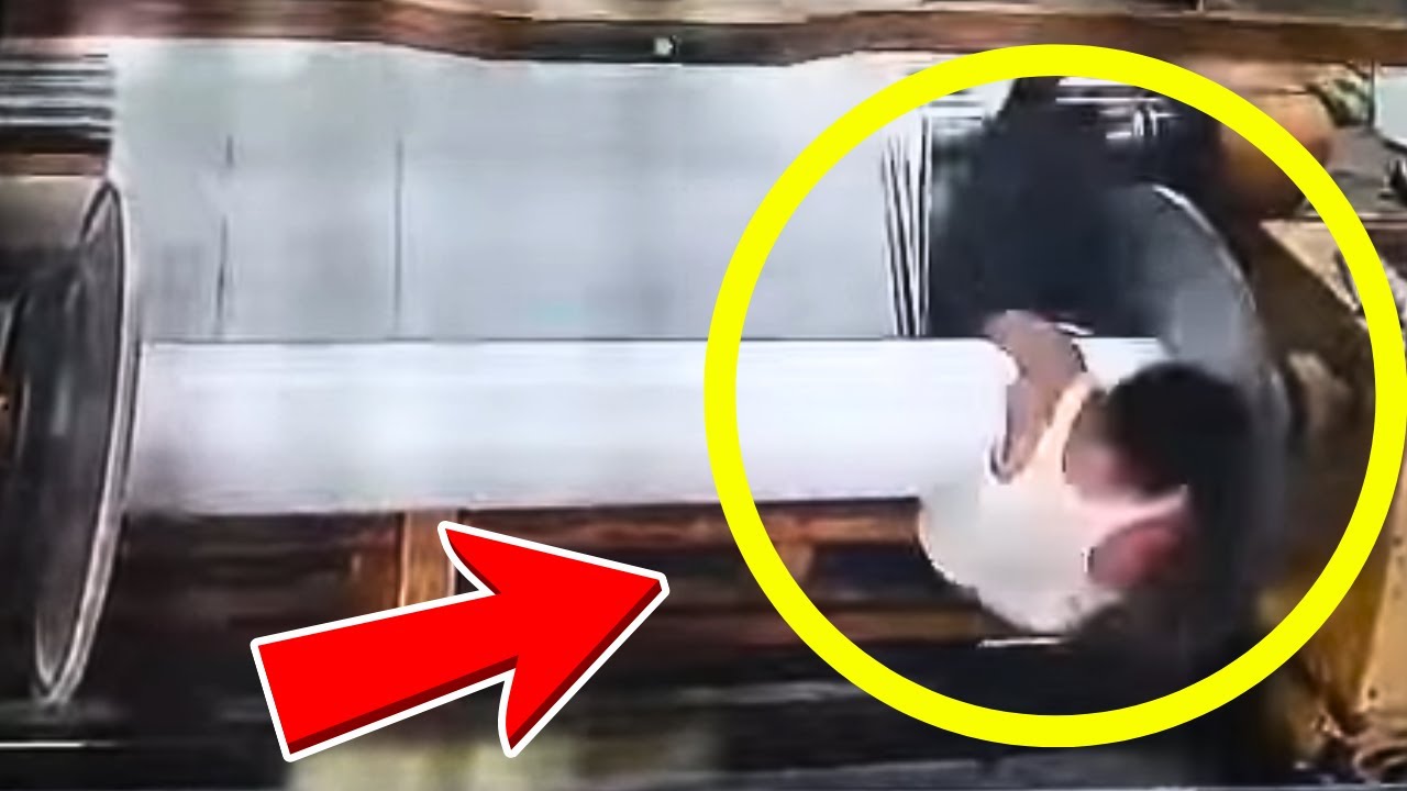 😱 ROTATING MACHINE ACCIDENT PT.5