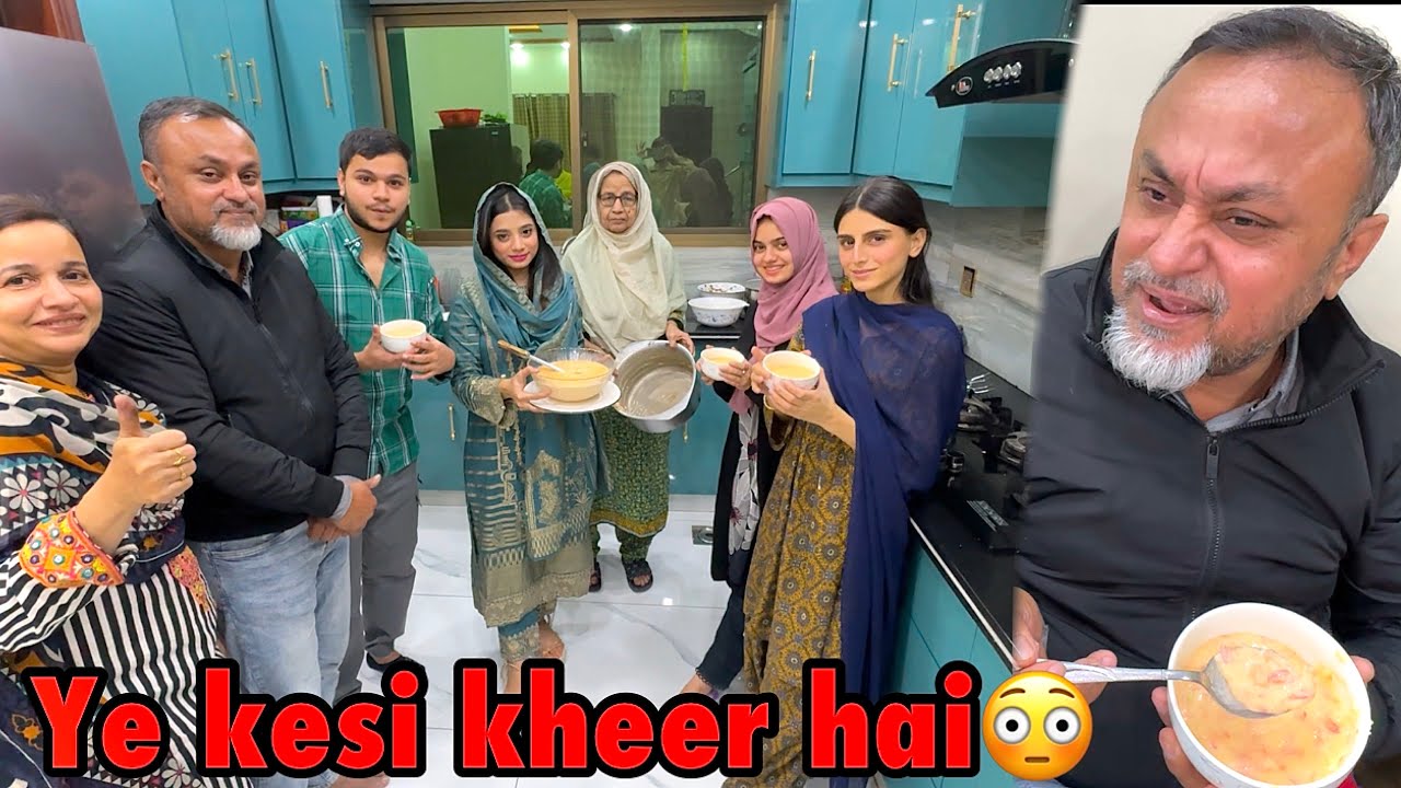 Finally kheer mai hath lagwa diya dulhan ka😍 | ye kesi kheer banadi? 🫣😳