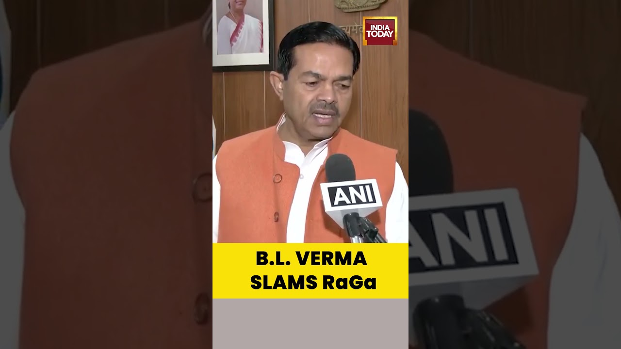 Union Minister B.L. Verma Slams Rahul Gandhi&rsquo;s Germany Remarks
