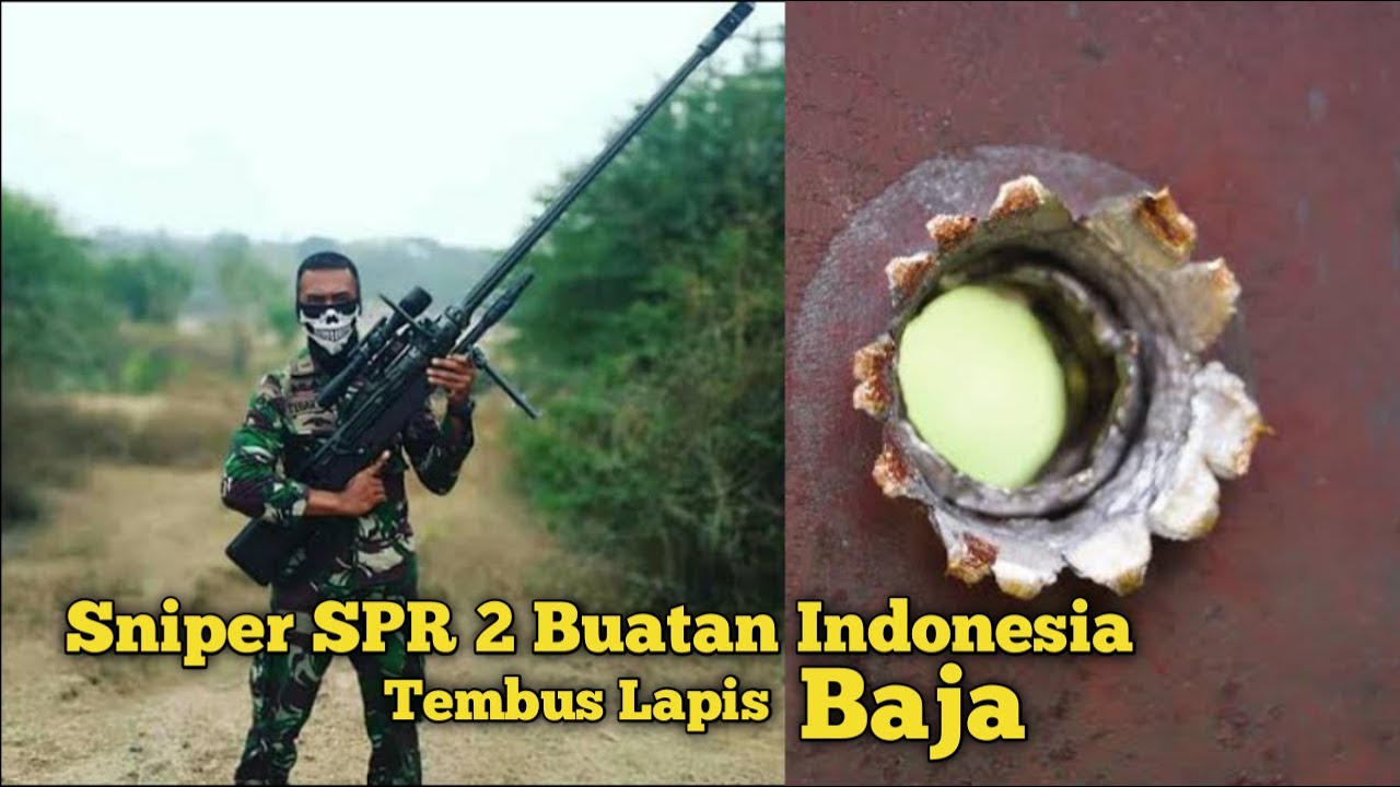 JEBOL BAJA TANK ! SANG SENAPAN MALAIKAT MAUT MADE IN BANDUNG SPR 2