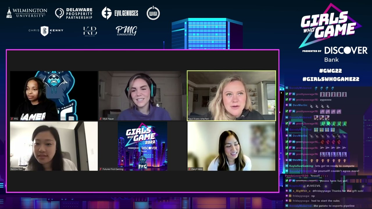 Girls Who Game 2022: Disrupting Esports Through Your Own Experiences powered by Evil Geniuses