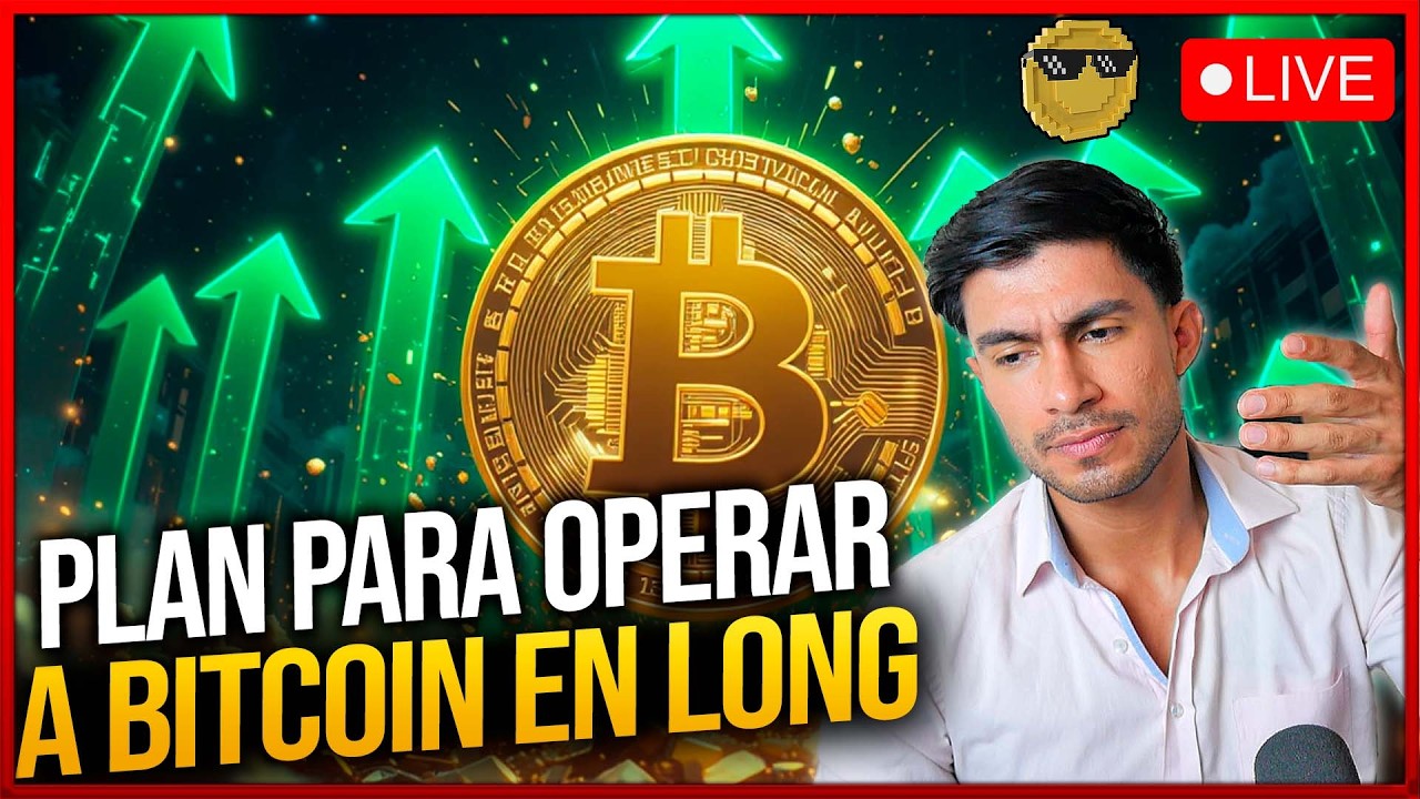 🔴 BITCOIN SUBE y este es mi PLAN para operar en LONG