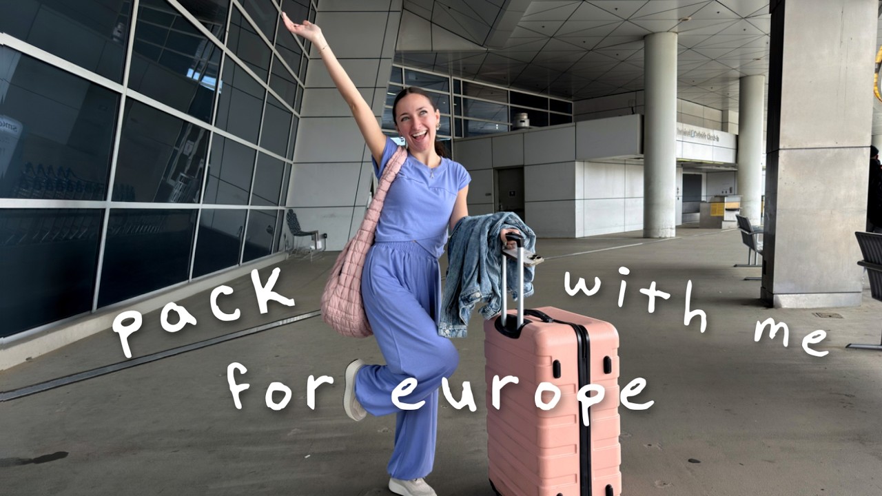 Everything I Packed For 5 weeks In Europe