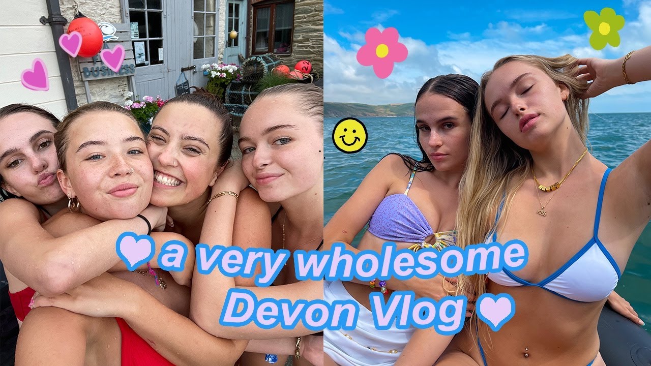 a very wholesome Devon Vlog with my best friends :)