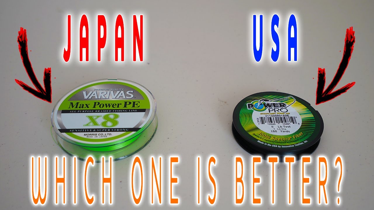 PowerPro Braid VS JDM - Best Braid Line