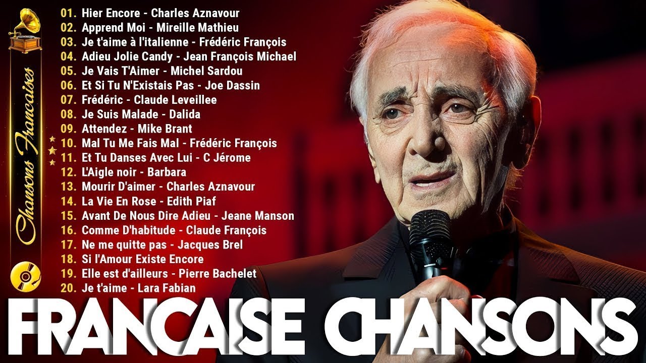 Vieilles Chansons✨ Charles Aznavour, Joe Dassin, Michel Sardou, Frédéric François, C Jérome,...