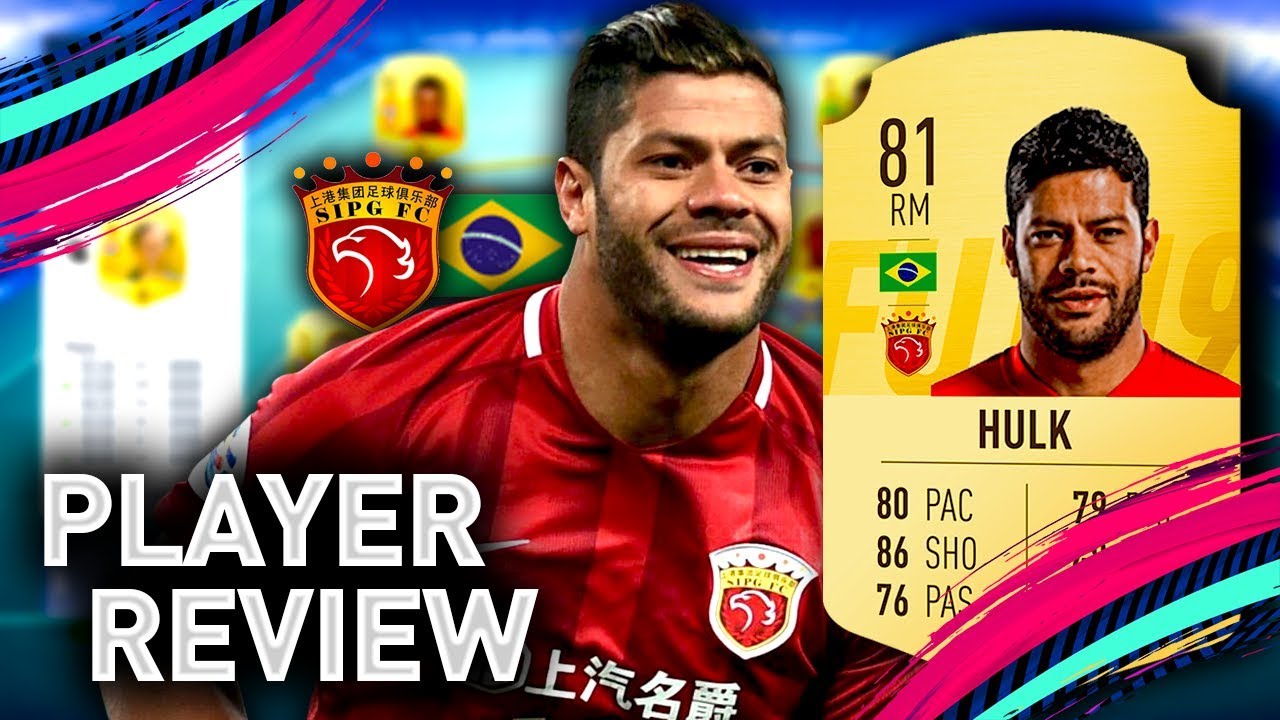 FIFA 19 HULK PLAYER REVIEW | 81 HULK | FIFA 19 ULTIMATE TEAM