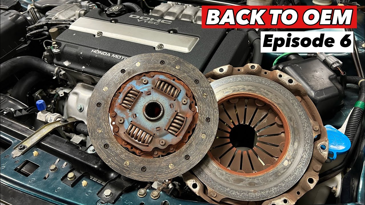 1996 Acura Integra GS-R Vtec - Brand New Clutch System Installation Guide (Episode 6)
