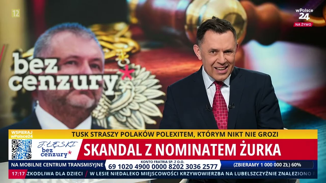 Tusk znów straszy Polexitem. Jacek Łęski Bez Cenzury