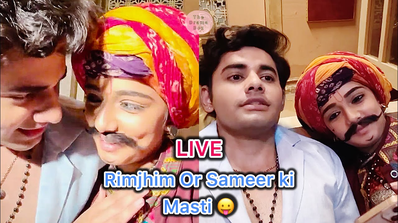 Sameer or Rimjhim ki Nok Jhok😜| RIMJHIM| Yashika Sharma| Himanshun Awasthie| dangal tv #live 