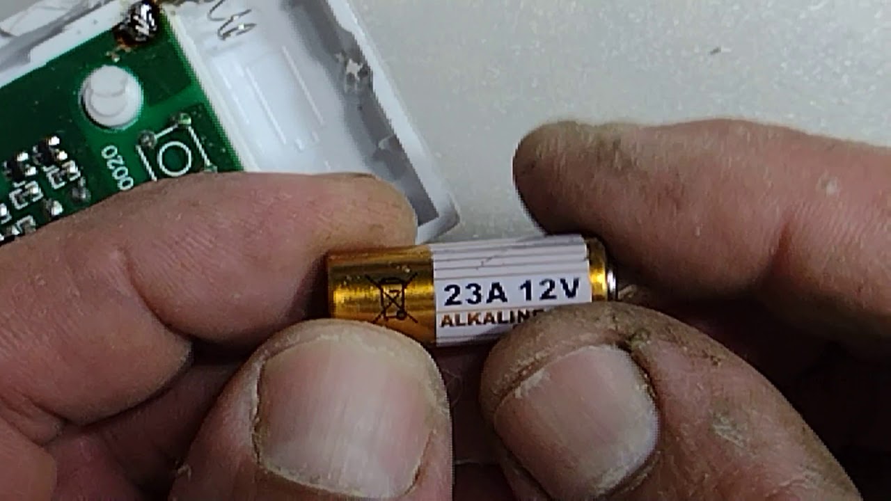 pulsador de timbre inalambrico no funciona reparación