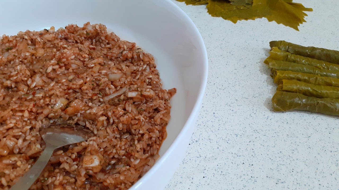 ✅En Lezzetli Sarma İçi Nasıl Hazırlanır ‼️ Dolma içi Tarifi,Sarma Nasıl pişirilir ✔️PÜF NOKTALARIYLA