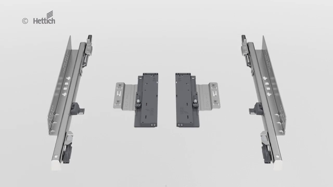Push to open HETTICH für Quadro 4D V6 Montagevideo
