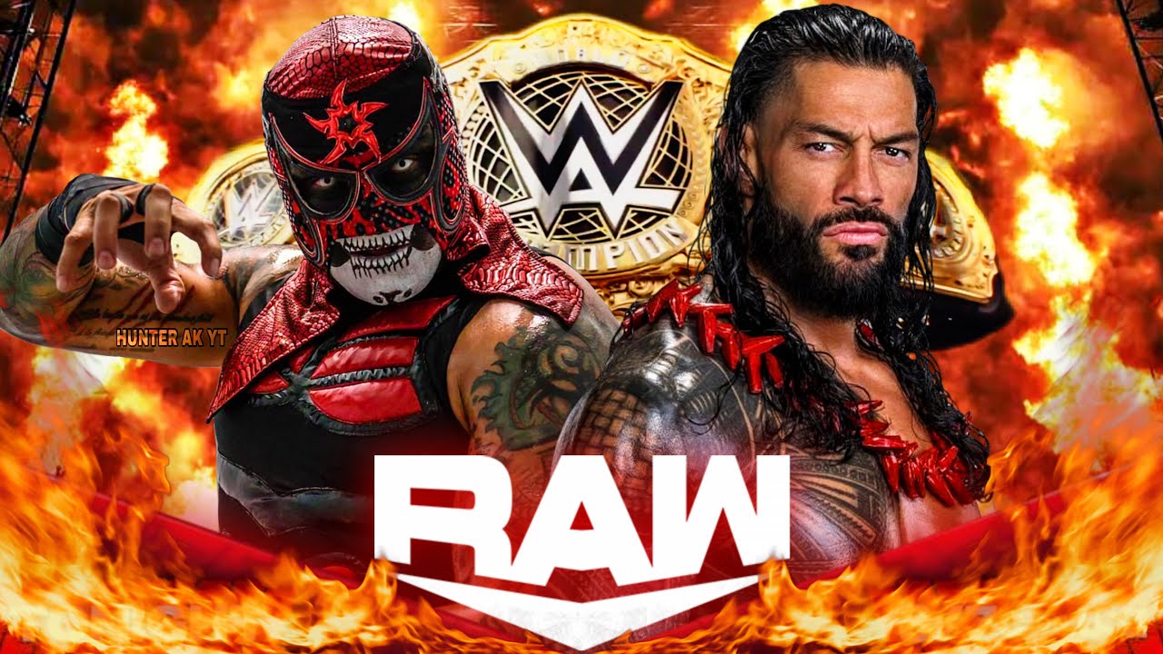 Roman Reigns (ч) против Penta WWE Raw Netflix &laquo;World Heavyweight Championship&raquo; &mdash; ПОЛНЫЙ МАТЧ