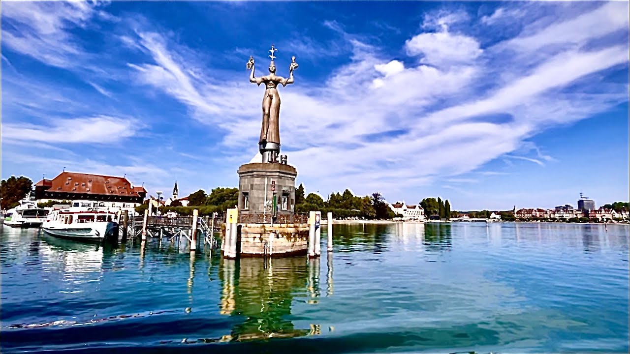Konstanz / Bodensee /Baden-Württemberg  Germany 4K