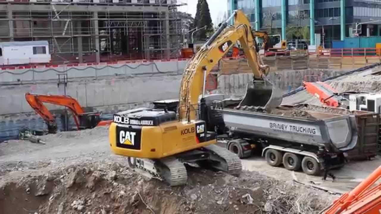Kolb Erdbau&Abbruch CAT 349E / Liebherr R954C / Hitachi ZX350