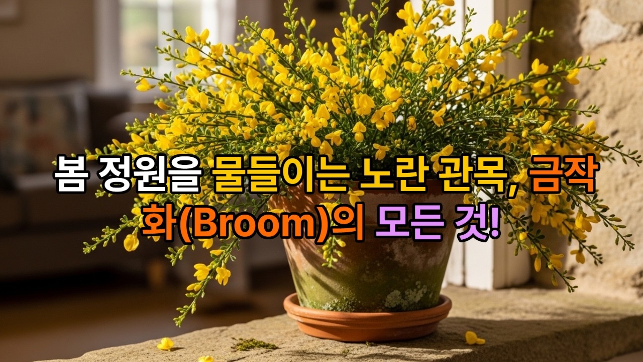 봄 정원을 물들이는 노란 관목, 금작화(Broom)의 모든 것 / 플랜태저넷 왕가의 상징, 금작화 이야기