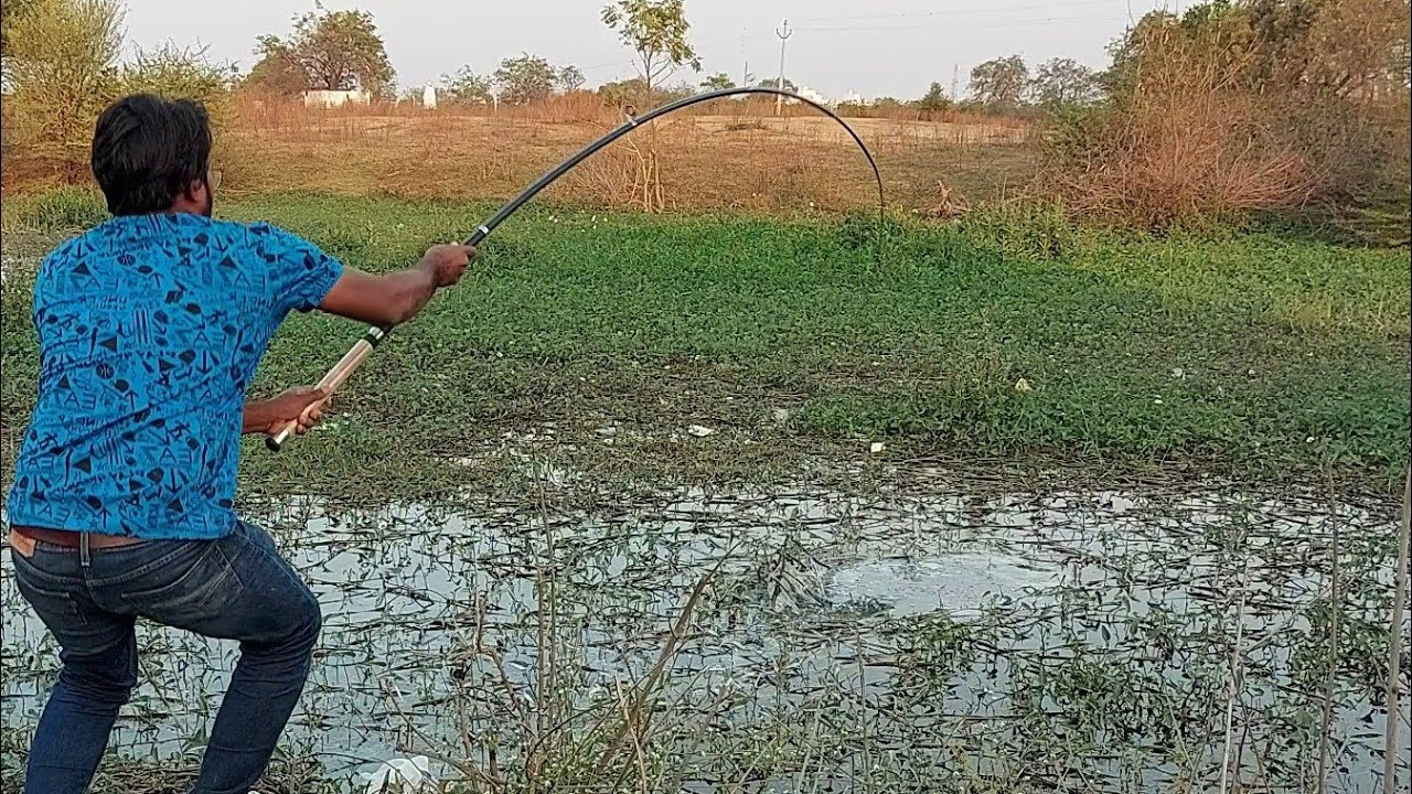 रोहु मछली का बेहतरीन शिकार 😱😱 Amazing Rohu Fishing || Fish Hunting || unique rohu fishing..
