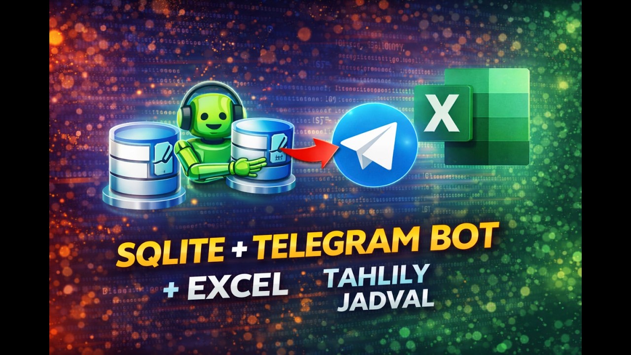 Telegram Botdan SQLite ma’lumotlarini Excel’ga chiqarish