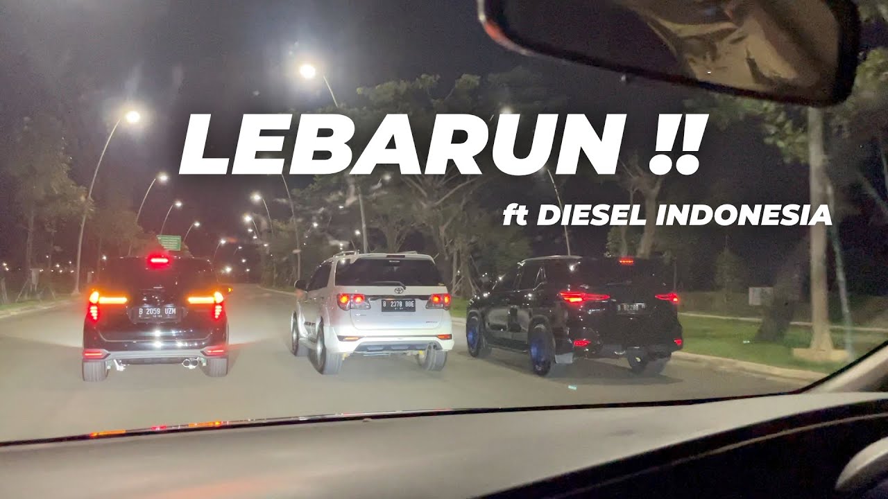 NIGHT RUN DIESEL INDONESIA !! ASEP SEMUA !! LEBARUN DAY 3