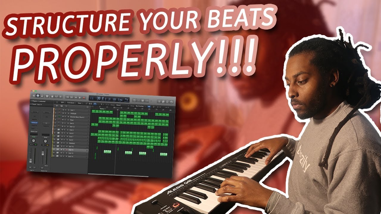 КАК ПРАВИЛЬНО СТРУКТУРИРОВАТЬ РИТМЫ | Учебное пособие по аранжировке битов в Logic Pro X